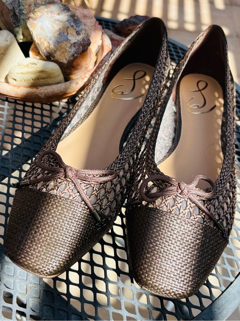 Sam Edelman Ballet Flats May Size 8 Brown Like New